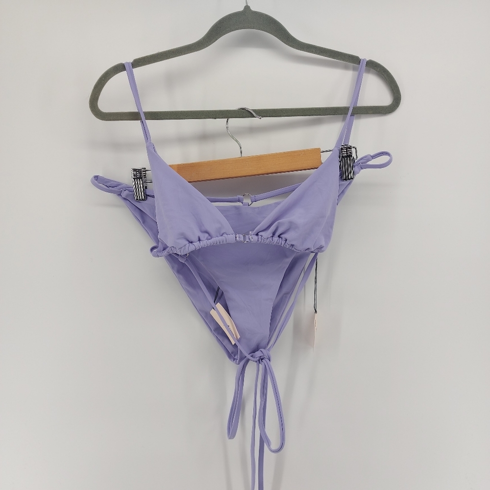 Superdown purple String Bikini